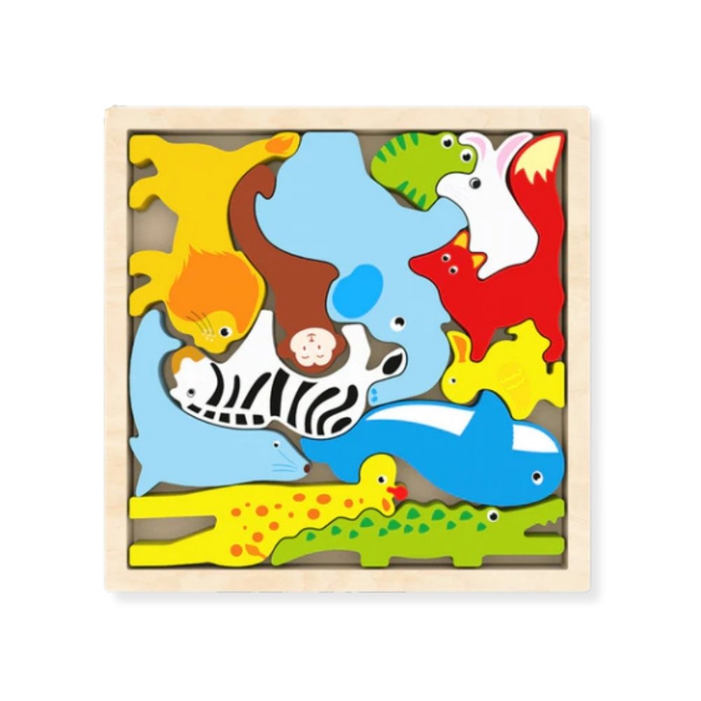 Forest Animal Wooden Puzzle