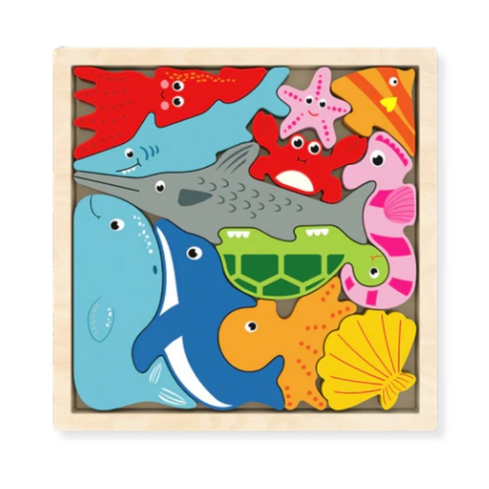 Sea animal Wooden Puzzle