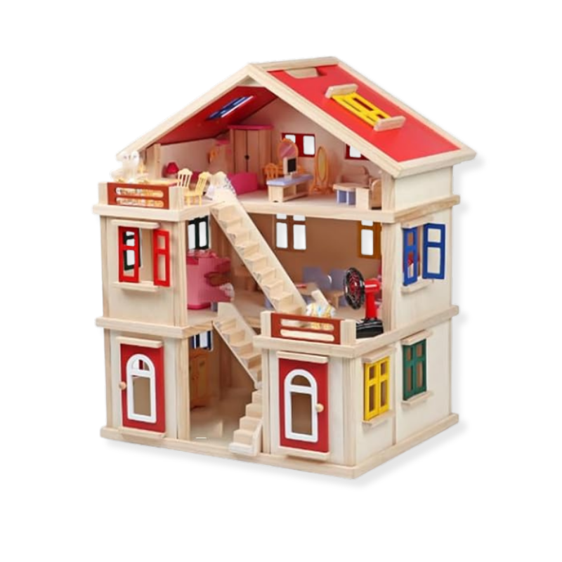 Doll Family Mansion (Suitable for 3Y and above)