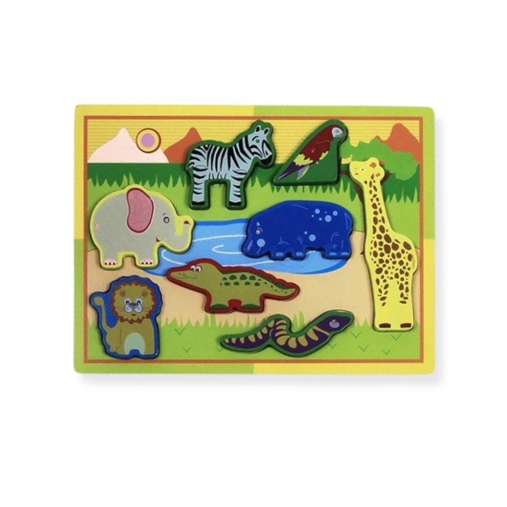 Zoo Animal Wooden Puzzles