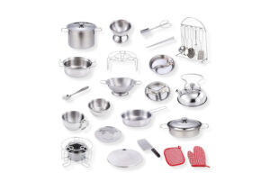 Stainless Steel Kitchen Play Time Set