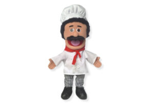 14" Silly Hand Puppets, Chef Luigi