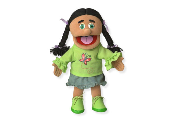 14" Silly Hand Puppets, Jasmine (Hispanic)