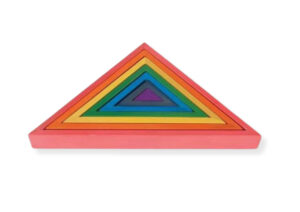 Wooden Rainbow Architect Triangle
