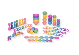 Rainbow Wooden Super Set