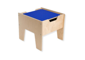 2-N-1 Activity Table with Blue LEGO Top