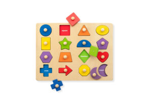 Wooden Shape Peg Puzzles