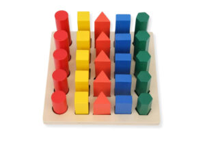 Colored Geometric Forms