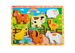 Farm Animals Wooden Puzzle